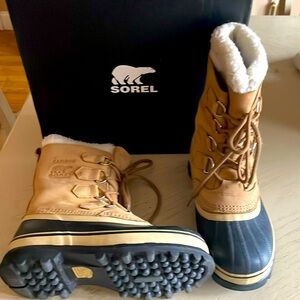 🤎Gently worn Sorel Caribou Snow Boots🤎